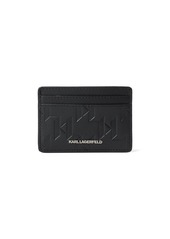Karl Lagerfeld K/Loom leather card holder