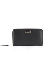 Karl Lagerfeld K/Signature zip around wallet