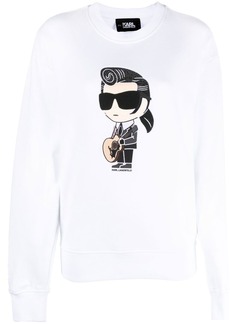 Karl Lagerfeld K/Superstars crew neck sweatshirt