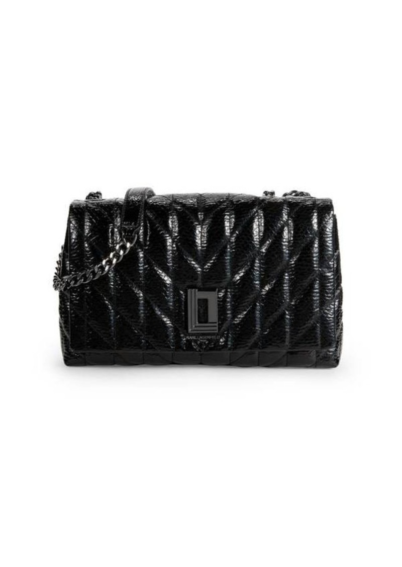 Karl Lagerfeld Lafayette Quilted Shoulder Bag