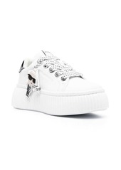 Karl Lagerfeld logo-charm flatform sneakers