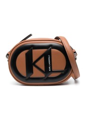 Karl Lagerfeld logo-embossed crossbody bag