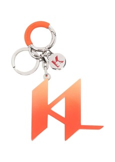 Karl Lagerfeld logo-monogram key chain