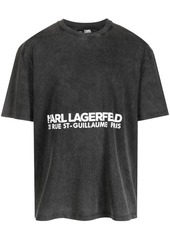 Karl Lagerfeld Rue St-Guillaume organic-cotton T-shirt