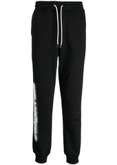 Karl Lagerfeld logo-print cotton track pants