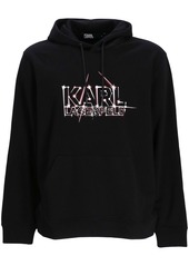 Karl Lagerfeld logo-print hoodie