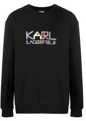 Karl Lagerfeld logo print sweatshirt