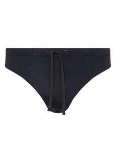 Karl Lagerfeld logo-print swimming trunks