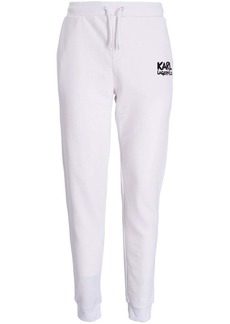 Karl Lagerfeld logo-print track pants