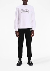 Karl Lagerfeld logo-print jersey track pants