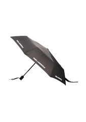 Karl Lagerfeld logo-print umbrella