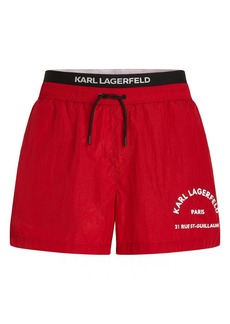 Karl Lagerfeld Rue St-Guillaume swim shorts