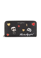 Karl Lagerfeld Maybelle Embellished Long Wallet