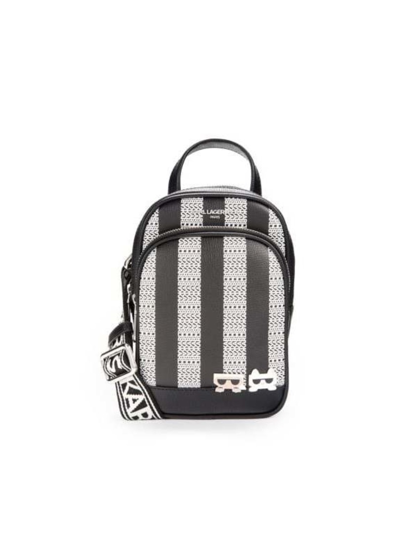 Karl Lagerfeld Maybelle Monogram Backpack