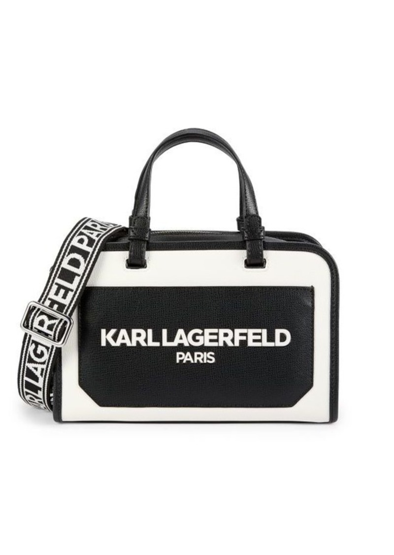 Karl Lagerfeld Maybelle Two Tone Crossbody Bag