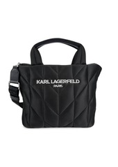 Karl Lagerfeld Medium Voyage Quilted Crossbody Bag