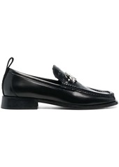 Karl Lagerfeld Monogram-plaque loafers