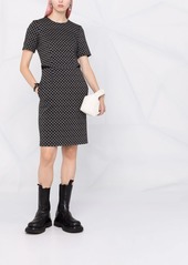 Karl Lagerfeld Monogram Punto shift dress