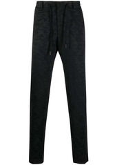 Karl Lagerfeld Pace patterned-jacquard tapered trousers