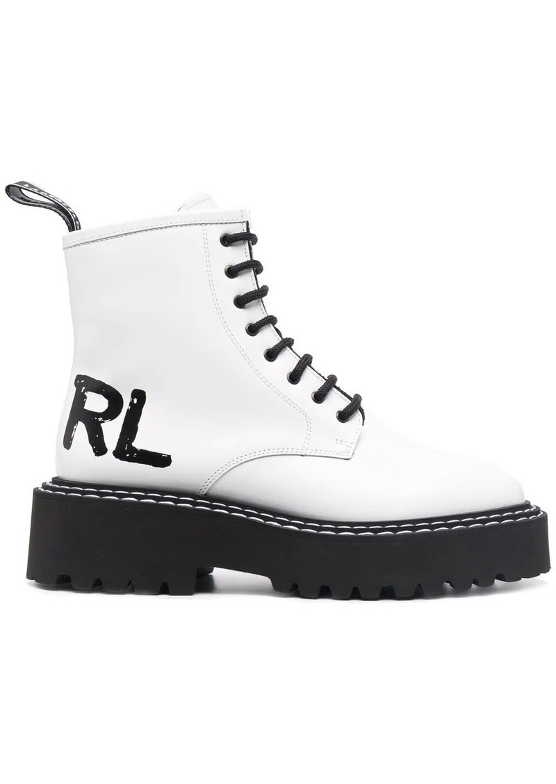 Karl Lagerfeld Patrol II lace-up boots