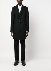 Karl Lagerfeld peak-lapels wool-blend coat