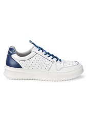 Karl Lagerfeld Perforated Leather Platform Runners