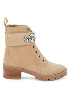 Karl Lagerfeld Prim Suede Ankle Boots