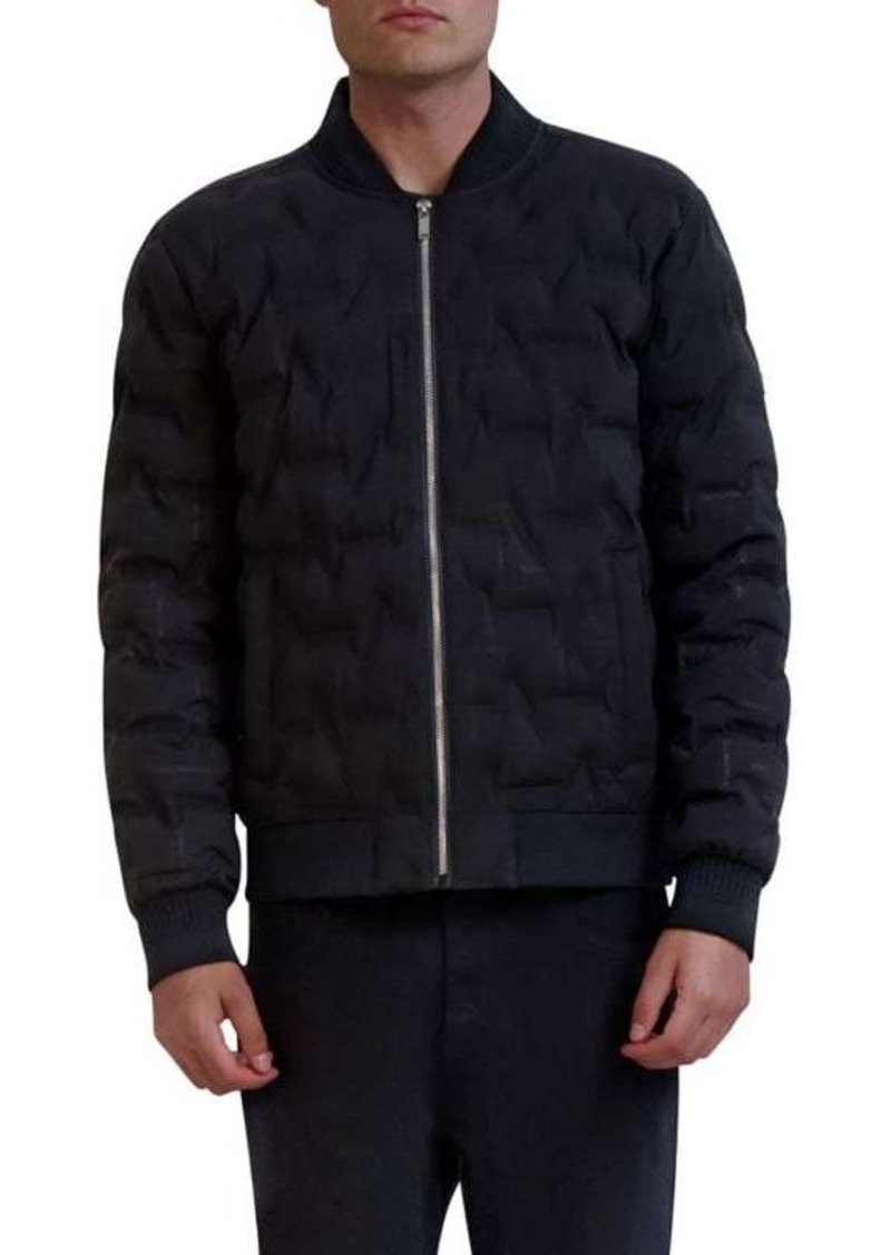 Karl Lagerfeld Quilted Bomber Jacket