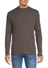 Karl Lagerfeld Cable Knit Sweater