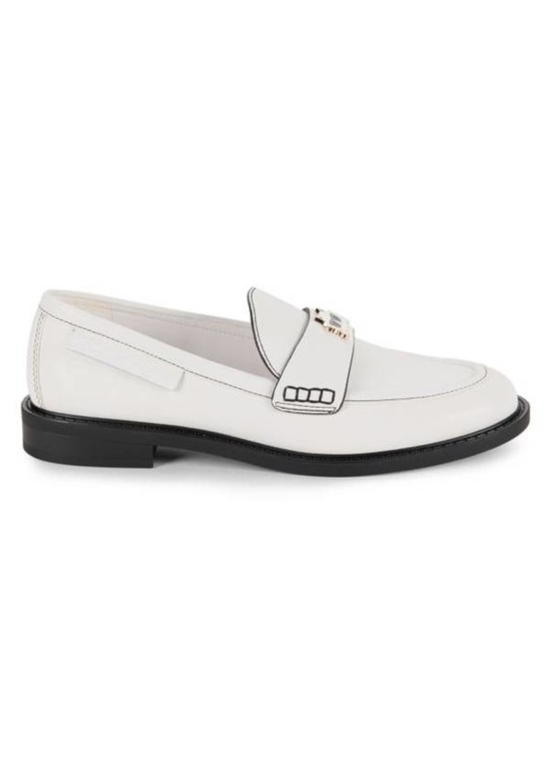 Karl Lagerfeld Riya Moc Toe Loafers