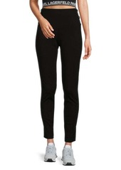 Karl Lagerfeld Sailor Button Ankle Pants