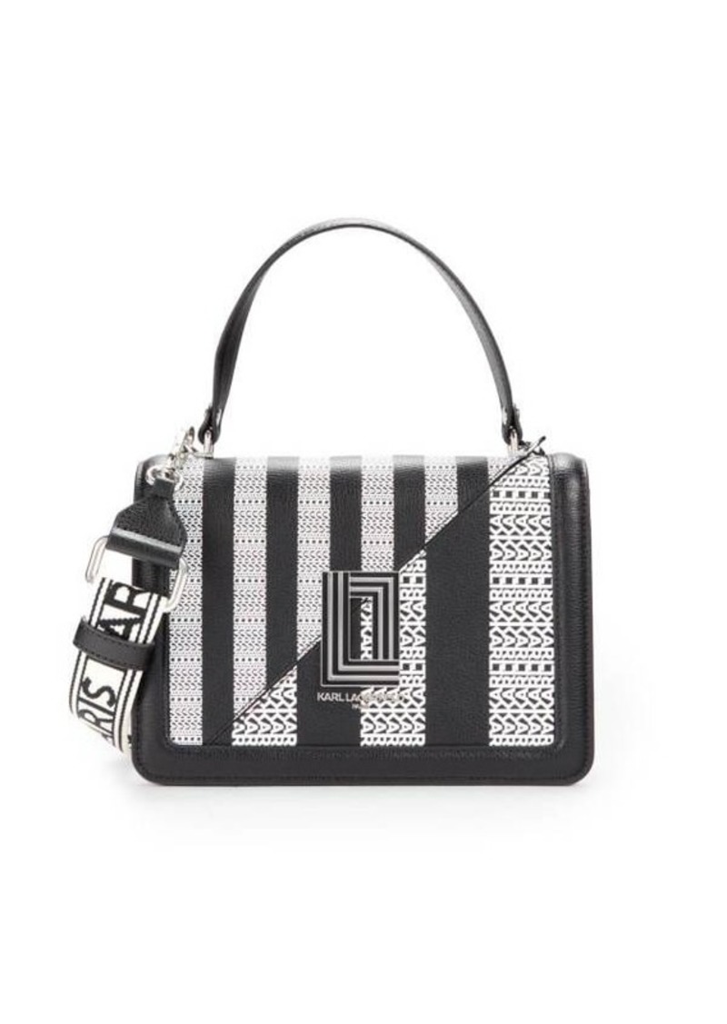 Karl Lagerfeld Simone Monochrome Satchel