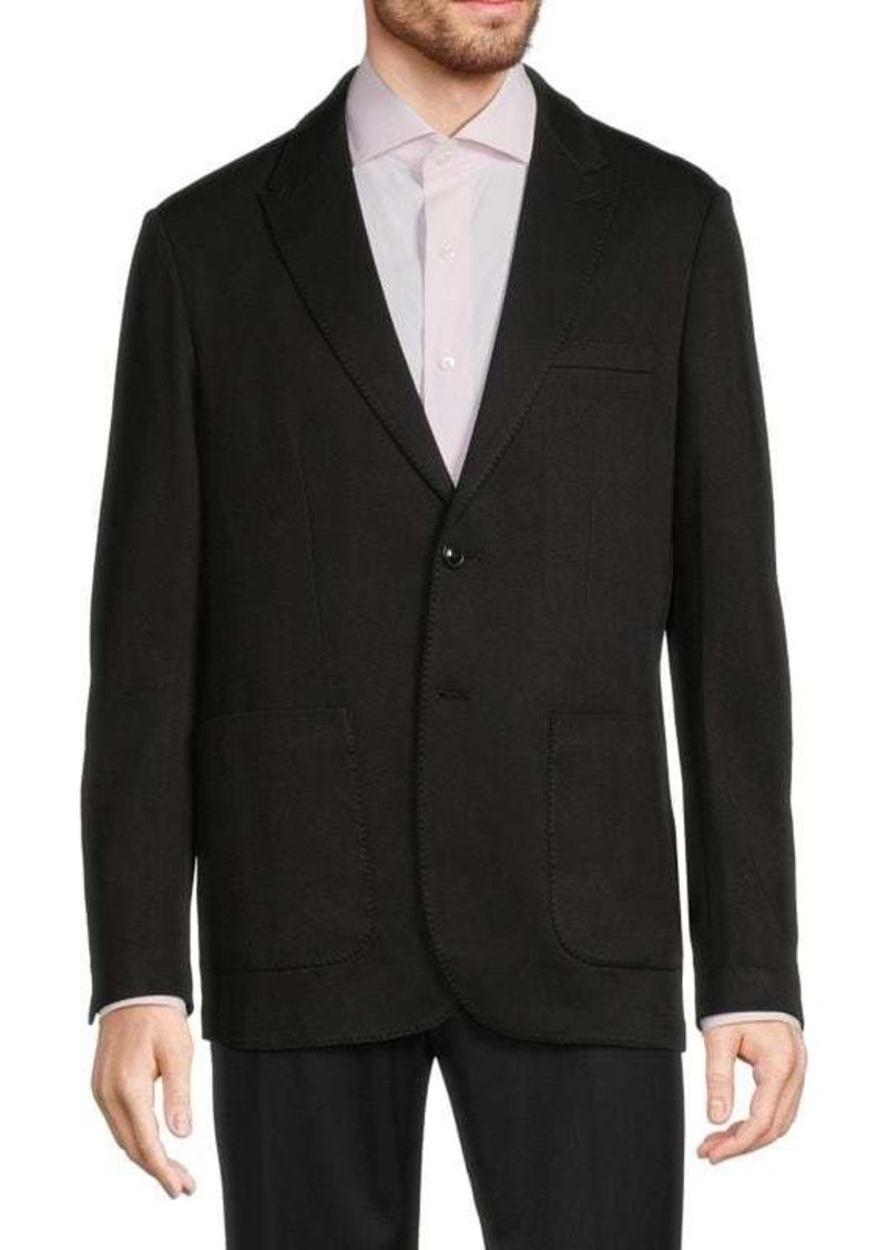 Karl Lagerfeld Solid Blazer