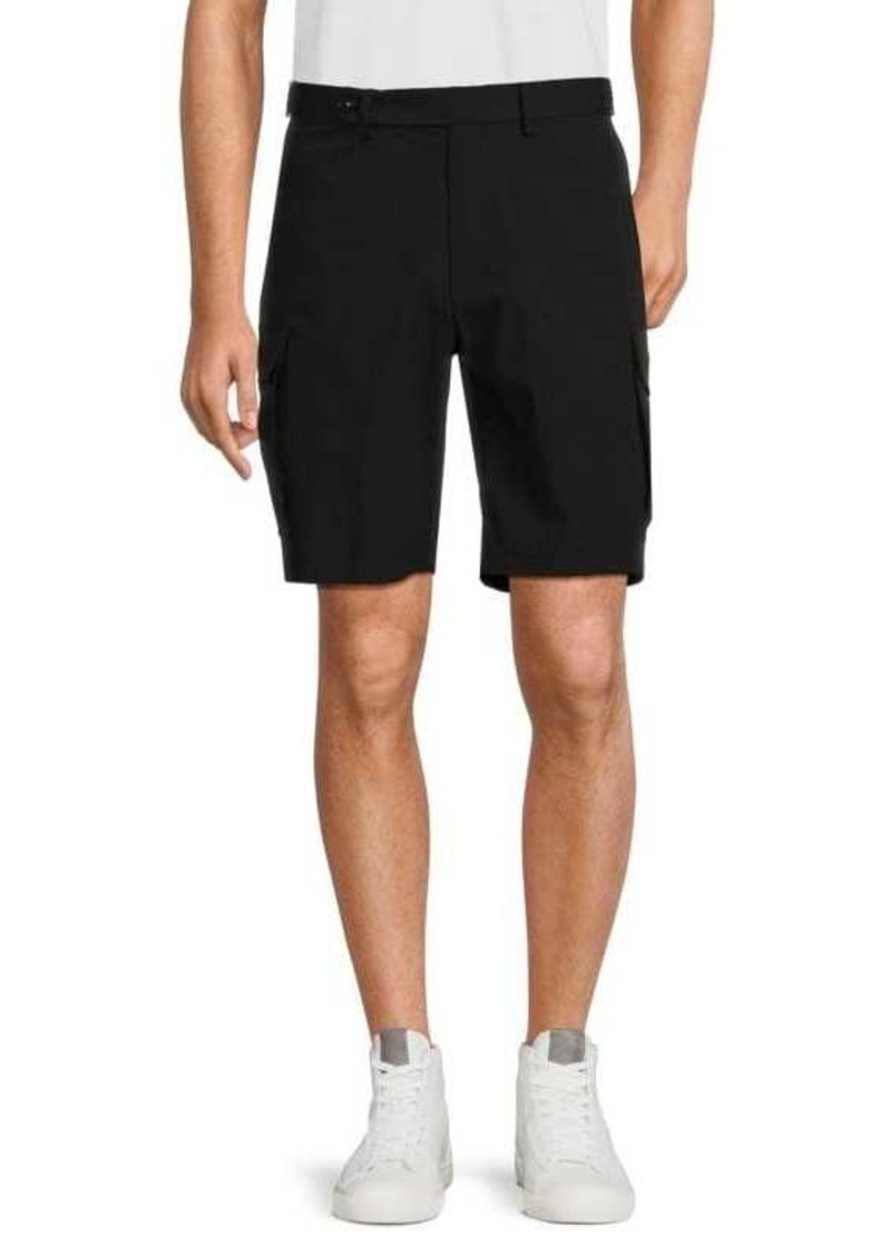 Karl Lagerfeld Solid Cargo Shorts