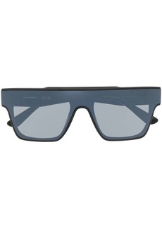 Karl Lagerfeld square-frame monogram sunglasses