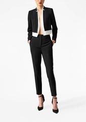 Karl Lagerfeld tailored slim-cut trousers