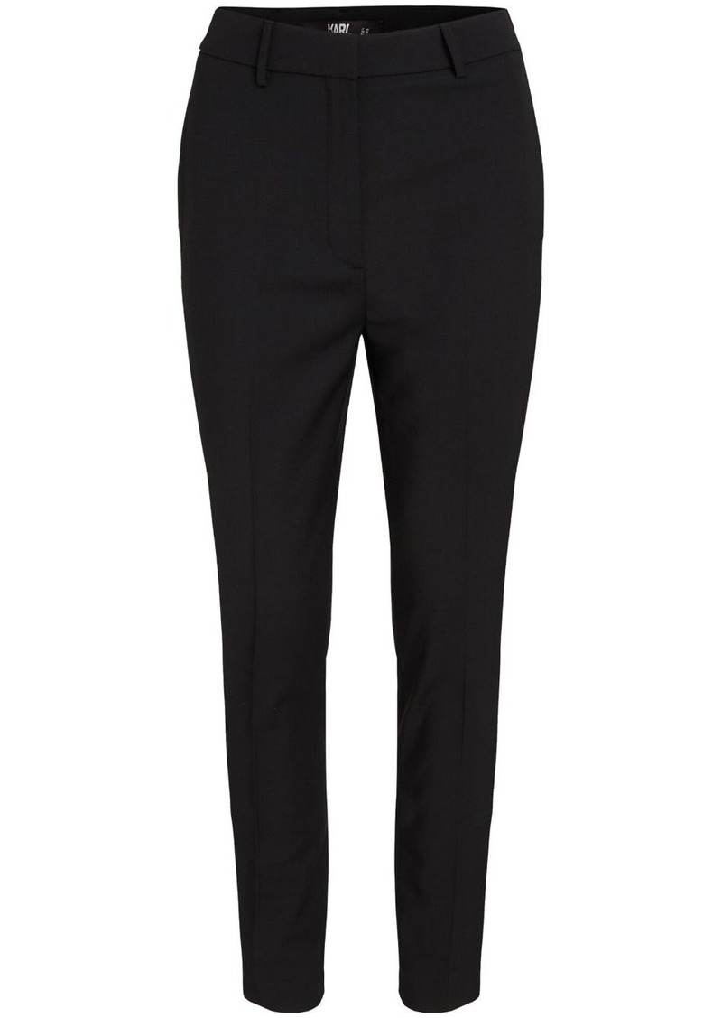 Karl Lagerfeld tailored slim-cut trousers