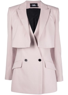 Karl Lagerfeld Transformer layered blazer