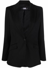 Karl Lagerfeld V-neck blazer jacket