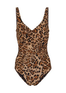 Karla Colletto Exclusive to Mytheresa - Bree leopard-print swimsuit