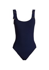 Karla Colletto Maren D-Ring Strap One-Piece Swimsuit