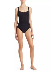 Karla Colletto One-Piece Squareneck Swimsuit