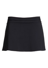 Karla Colletto Ruched Waistband Skirt