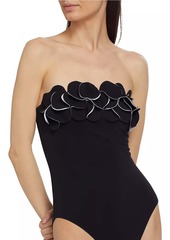 Karla Colletto Terra Bandeau One-Piece Swimsuit