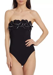 Karla Colletto Terra Bandeau One-Piece Swimsuit