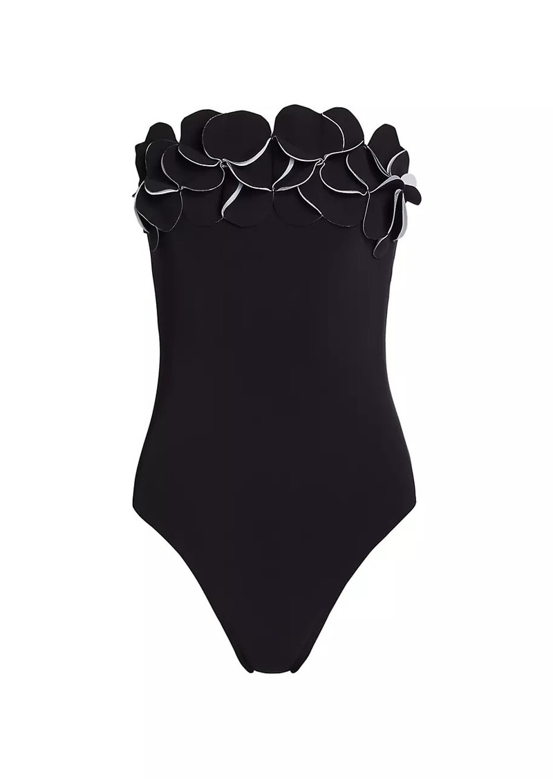 Karla Colletto Terra Bandeau One-Piece Swimsuit