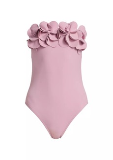 Karla Colletto Tess Bandeau One-Piece Swimsuit