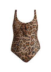 Karla Colletto Ulla Leopard One-Piece Swimsuit