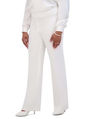 Kasper Plus Size & Women's Seamed-Waist Pull-On Pants - White