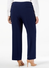 Kasper Plus Size Modern Dress Pants - Summer Straw